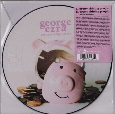 George Ezra Pretty Shining People 7" Vinyl Single Picture Disc. New Unplayed
