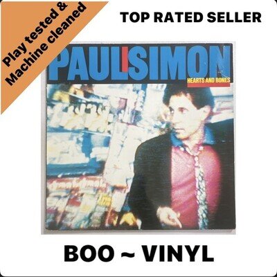 Paul Simon Hearts And Bones EU 1983 Warner Bros. Records 92-3942-1 EX/VG+
