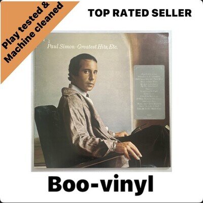 PAUL SIMON - GREATEST HITS Etc. - 12" VINYL LP RECORD S CBS 10007 EX / VG+ CON