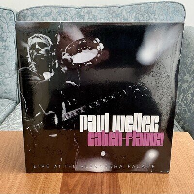 PAUL WELLER: CATCH FLAME! LIVE ALEXANDRA PALACE 2LP VINYL & 7” EP NEW AND SEALED