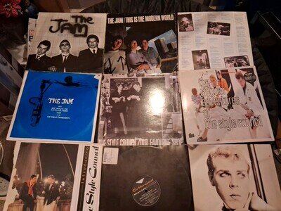 Jam & Style Council Vinyl LP & 12" Single Records Paul Weller In The City Mod