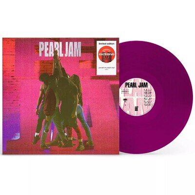 PEARL JAM TEN PURPLE VINYL LP USA TARGET EXCLUSIVE LIMITED EDITION SEALED *SPLIT