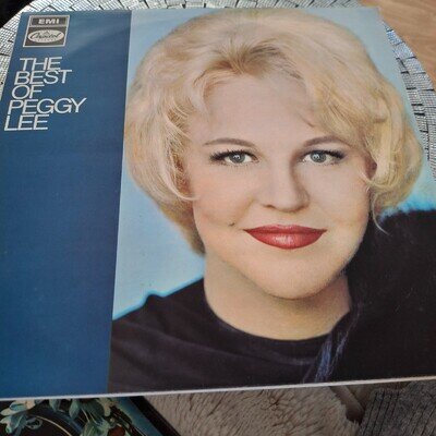 LP THE BEST OF PEGGY LEE 12 inch vinyl Album EMI records ST21141 stereo