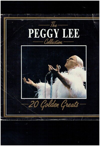 PEGGY LEE 20 GOLDEN GREATS VINYL ALBUM