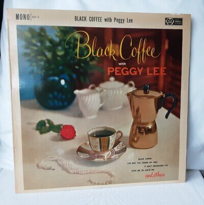 Peggy Lee – Black Coffee, vinyl LP, UK 1961, Ace of Hearts, Mono, AH-5