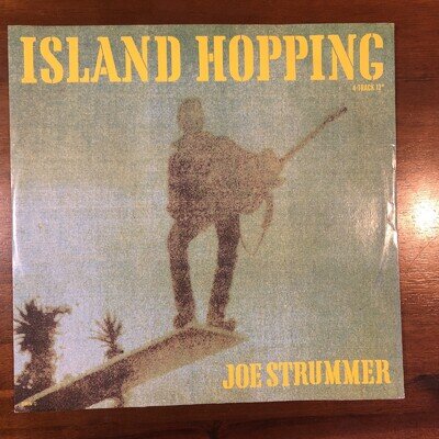 Joe Strummer-Island Hopping-Epic STRUM T2-VTG 1989 UK Pic/Slv 12-Inch EP-VG++!!