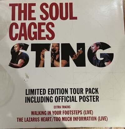 Sting - The Soul Cages (12", Ltd, Pos)