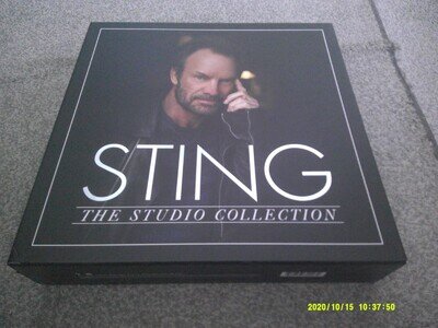 STING The Studio Collection 2016 8 x 180 gram vinyl BOX SET mint/unplayed