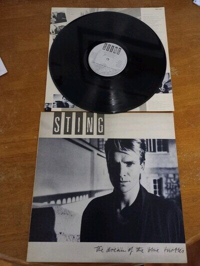 STING THE DREAM OF THE BLUE TURTLES LP 1985 A & M RECORDS ( DREAM1)