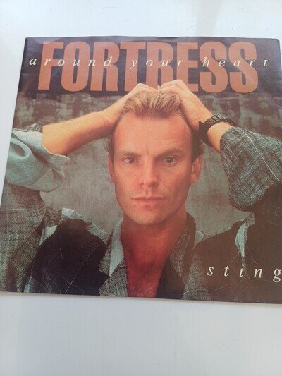 Sting- Fortress Around Your Heart 7" Ex USA Import