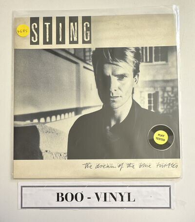 STING Dream Of The Blue Turtles A&M Lyric Insert & Inner EX / VG+ Condition