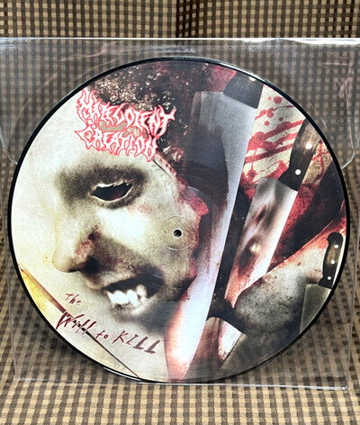 Malevolent Creation The Will To Kill Picture Disc 12' Vinyl LP Death Metal