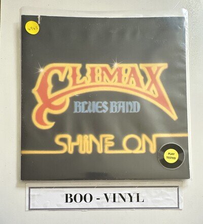 Climax Blues Band Shine On 1978 Rock vinyl record Lp US Press EX / VG+