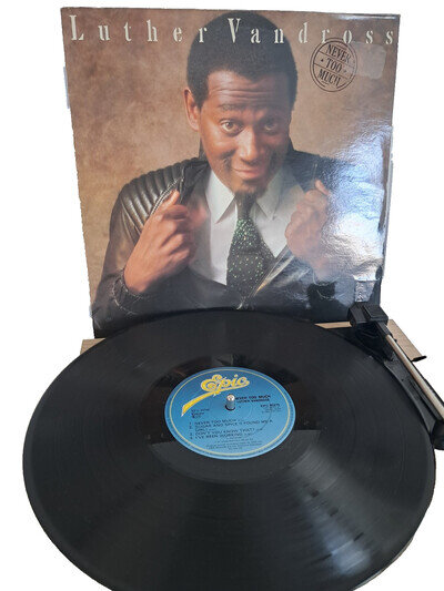 Luther Vandross - Never Too Much Vinyl LP Epic 1981 EPC 85275 Near Mint Vinyl