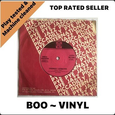 Sheila Southern - Strangely Attractive 7” Vinyl Record PYE 7N 17083 EX / VG