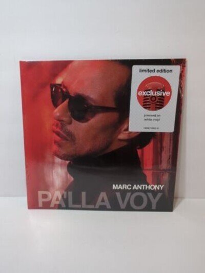 Marc Anthony Pa'lla Voy Exclusive Limited Edition White Colored Vinyl LP