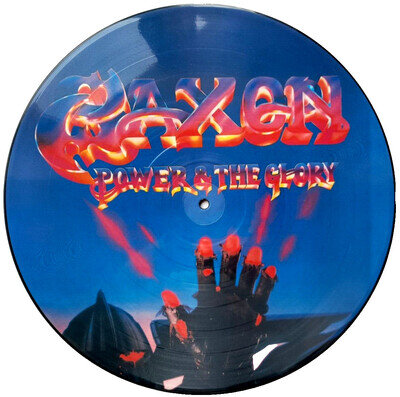 MINT! Saxon The Power And The Glory VINYL LP PICTURE DISC 1983