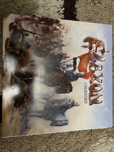 Saxon Crusader Vinyl Record 1984 CAL200