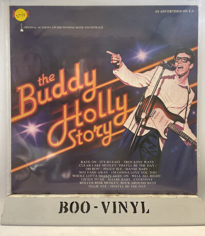 The Buddy Holly Story Soundtrack Vinyl Album 1979 Warwick WW 5064 EX-EX