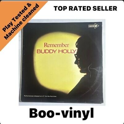 Buddy Holly - Remember - Coral CPS 71 Rock N Roll VG+ / VG+ Condition