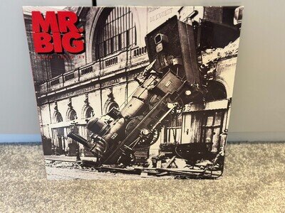 MR. BIG - SELF TITLED - RARE EU 1ST PRESS LP (1991) W/LYRIC INNER HARD ROCK VG+