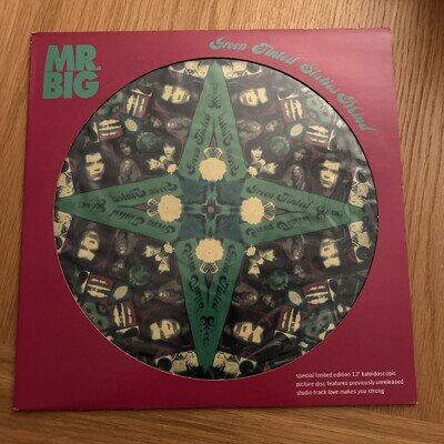 Mr Big - Green Tinted Sixties Mind limited edition 12 inch vinyl picture disc