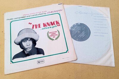 JOHN BARRY " THE KNACK " MONSTER RARE ORIG UK MONO ONLY SOUNDTRACK 1G1M STAMPERS