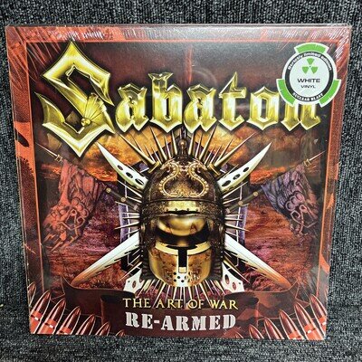 Sabaton : The Art of War: Re-armed 12" Album (Limited Edition) White 2 X Vinyl