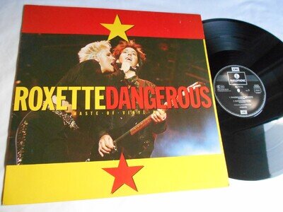 Roxette Dangerous Waste of Vinyl Mix 1989 NM EMI Svenska AB Surrender Live 12"