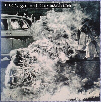 Rage Against The Machine - Rage Against The Machine LP 1992 Epic VG+/VG+