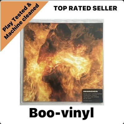 Rammstein - Keine Lust ~ Clear Vinyl 7” Record Heavy Metal NM / NM