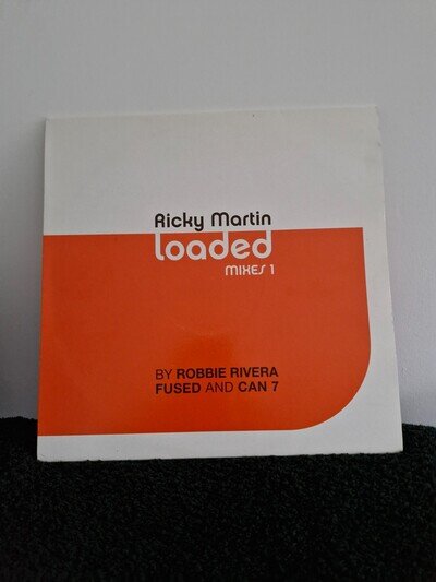 RICKY MARTIN - Loaded - Mixes 1 - UK promo 3-track 12" Vinyl Single(DJ Promo)NEW
