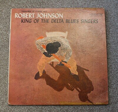 Robert Johnson LP King Of The Delta Blues 6 Eye Columbia 1st USA 1961 Hear.