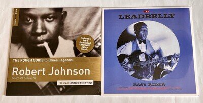 Leadbelly Easy Rider & Robert Johnson Rough Guide Vinyl Lot Blues NEW SEALED