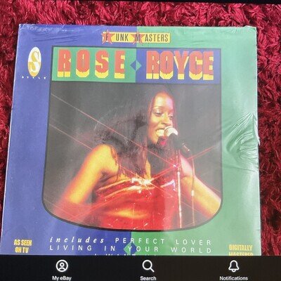 Rose Royce Funkmasters Vinyl Lp Album Record Style Compilation 1989 Factory Seal