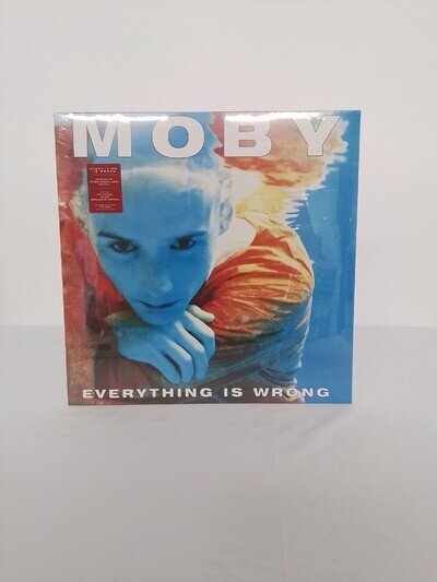 Vinyl Everything is Wrong Moby Limited Edition 180g Reissue Still Sealed //4924