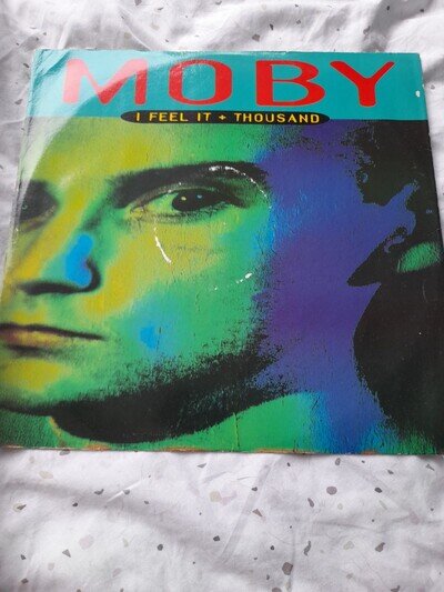MOBY - I FEEL IT + THOUSAND LP VINYL RECORD