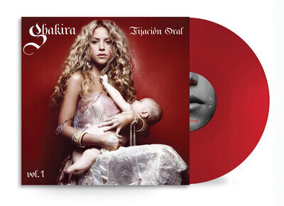 Shakira - Fijacion Oral Vol. 1 20th Ann Apple Red Vinyl 12" LP Album NEW SEALED*