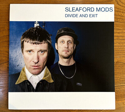 SLEAFORD MODS - DIVIDE AND EXIT LP - 2015 RED VINYL PRESSING - NM/NM