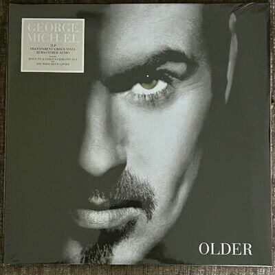 George Michael Double Green vinyl Lp Older Remastered Limited Edition New Sealed