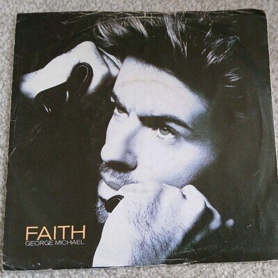 GEORGE MICHAEL - FAITH - 7" Vinyl 45 RPM - EMU 3