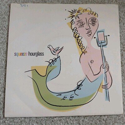 SQUEEZE - HOURGLASS - 7" Vinyl 45 RPM - AM 400