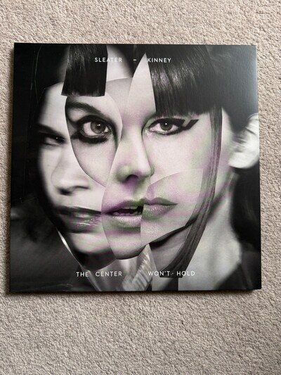 Center Won't Hold by Sleater-Kinney - White / Black Vinyl