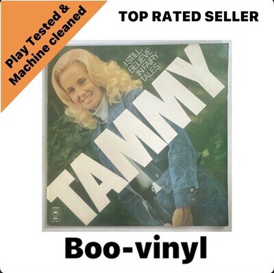 Tammy Wynette - I Still Believe In Fairy Tales ~ Lp Vinyl Record EX / EX
