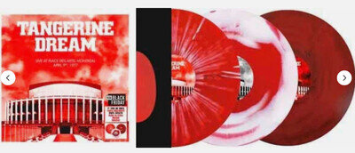 TANGERINE DREAM PLACE DES ARTS MONTREAL 1977 3 x COLOURED VINYL RSD 2025 BLK FRI
