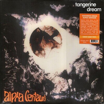 TANGERINE DREAM "ALPHA CENTURI" CLEAR VINYL LP BRAND NEW SEE DESCRIPTION