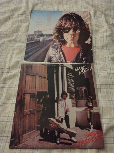 Gary Moore Back On The Streets Vinyl Album 1978 Excellent Condition