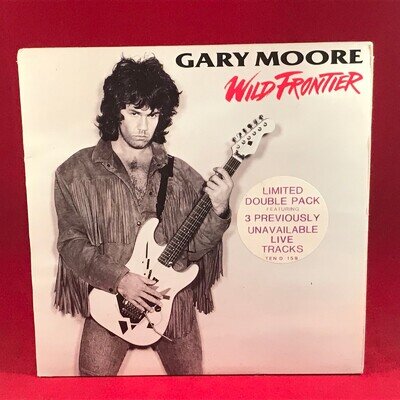 GARY MOORE Wild Frontier 1987 UK 4-track double 7" vinyl single original 45