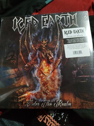 ICED EARTH Enter the Realm (2019) Century Media Limited Etched Vinyl NEW LP