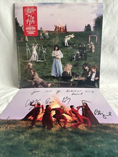 IN HAND! The Last Dinner Party From The Pyre INFERNO LP & SIGNED/AUTOGRAPH Print